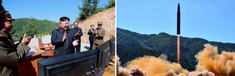 На месте проведения испытательного запуска МБР модели «Хвасон-14». Июль 2017 г.