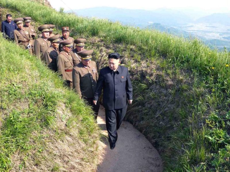 На посту передовой линии. Июнь 2013 г.