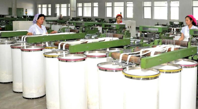 Производство виналонового волокна на Виналоновом объединении «8 февраля».