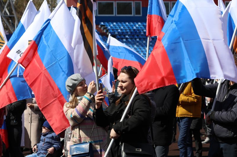 Митинг-концерт «Za Мир - без нацизма состоялся в Хабаровске