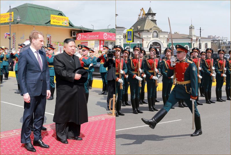 Проводы VIP-гостя из КНДР были на площади вокзала «Владивосток».