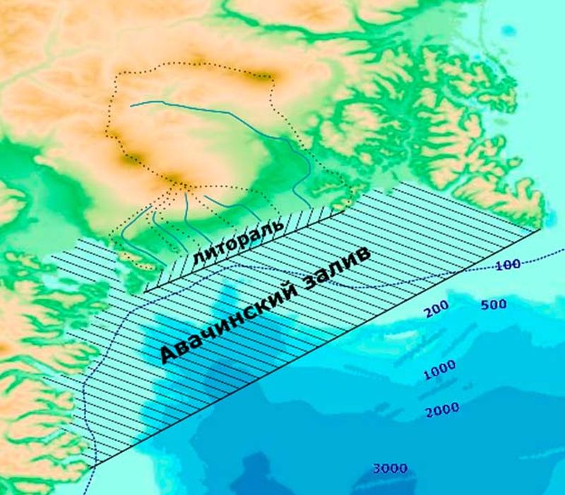 Контуры Авачинского залива