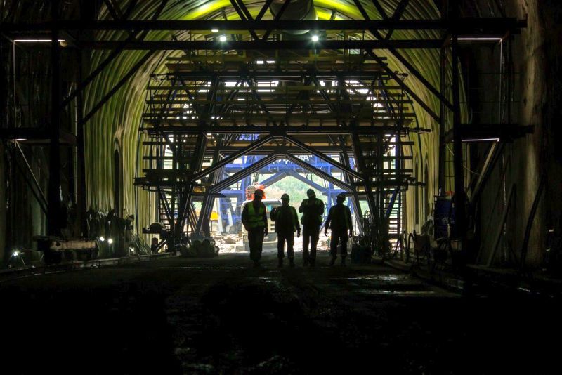 Состоялась сбойка Керакского тоннеля на Транссибе