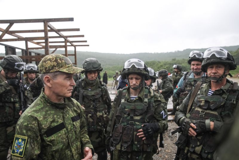 Добровольческий отряд «Тигр» проходит боевые учения в Приморье