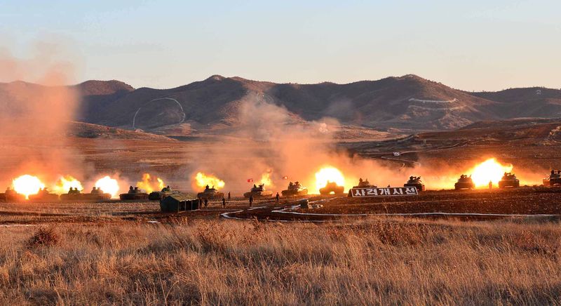 Соревнования танкистов КНА - 2016. Март 105 г. чучхе (2016).