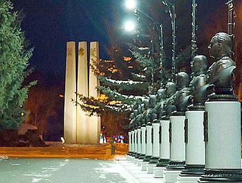 1 января 2018 года была открыта Аллея маршалов.