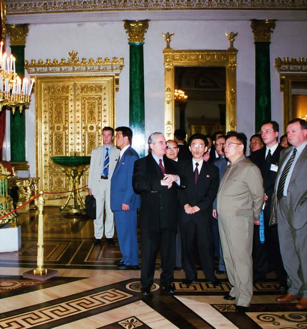 В Эрмитаже.