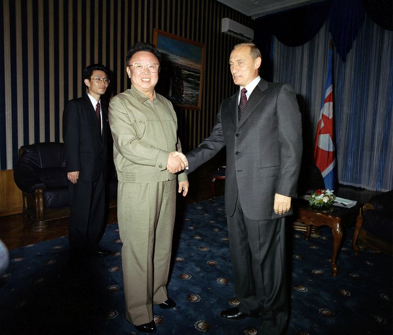 На встрече с В. В. Путиным