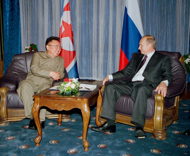 На беседе с В. В. Путиным.