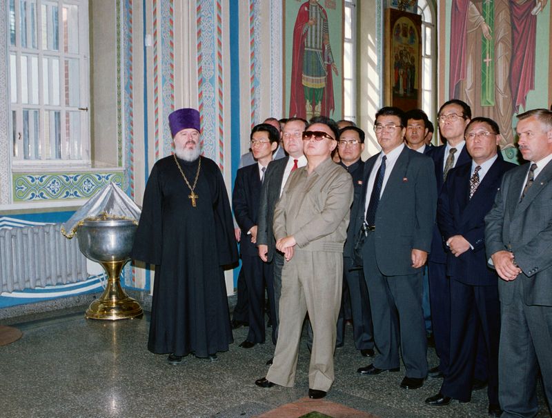 В русской православной церкви - храме Святителя Иннокентия Иркутского.