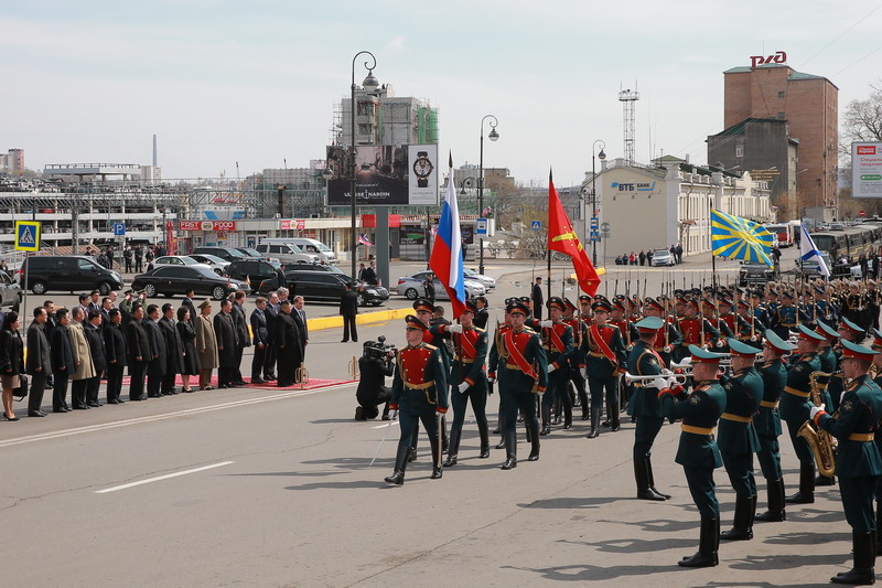 Проводы VIP-гостя из КНДР были на площади вокзала «Владивосток»
