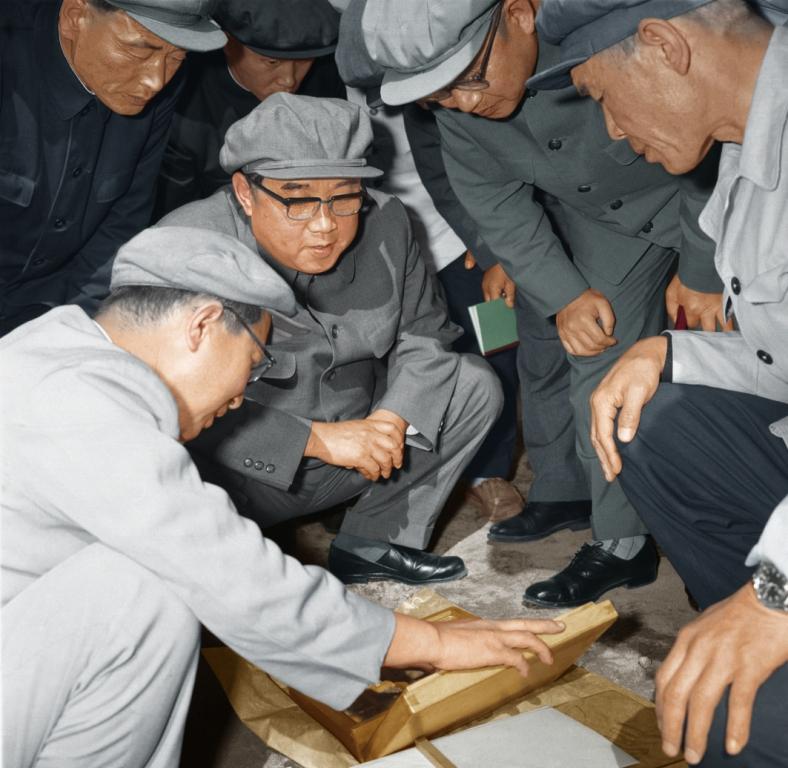 На Танчхонском магнезитовом заводе. Июнь 1968 года.