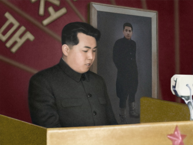 На II съезде партии Ким Ир Сен намечает задачи по качественному укреплению нашей партии. Март 1948 года.