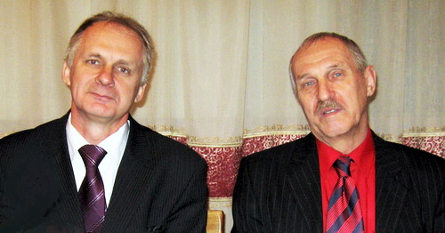 Издатель Станислав Глухов (справа) и его зам по развитию Юрий Маренников