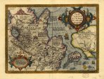 TARTARIAE SIVE MAGNI CHAMI REGNI. 1570 год. (Карта из Библиотеки Конгресса США)