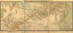 Карта путей сообщения Азиатской России. 1901 год. (Карта из Библиотеки Конгресса США)