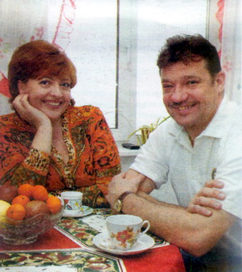 С. Жукова с мужем