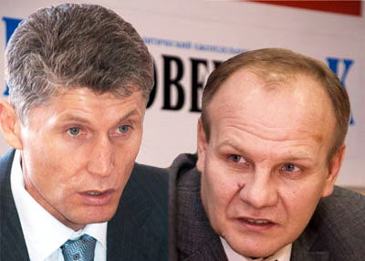 На фото: Олег Кожемяко и Александр Мигуля