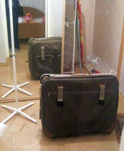 Сумка(?), в которой перевозили А. Мамурину 