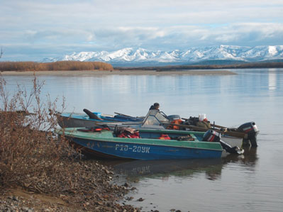 Чаевка у р. Оклан.