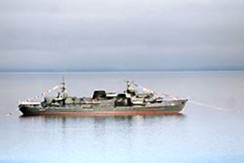 Спасатель «Алагез» оказался в центре скандала с участием контр-адмирала ТОФ. Фото: Евгений Переверзев/Коммерсантъ