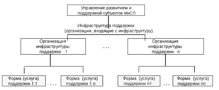 Система развития и поддержки субъектов МиСП