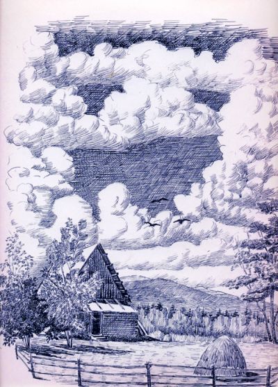 Хуту, где частенько встречались друзья-художники