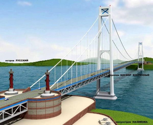 Мост на о. Русский