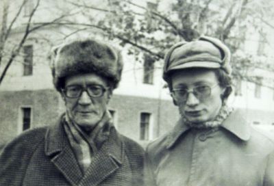 И. Ботвинник с сыном Борисом./Нажмите, чтобы УВЕЛИЧИТЬ (нажмите, чтобы увеличить)