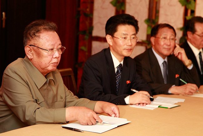 Во время российско-северокорейских переговоров.Фото пресс-службы Президента России