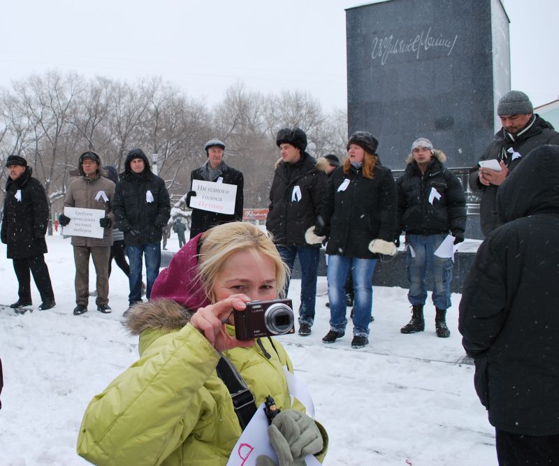 Комсомольск-на-Амуре,  центр города, 24.12.2011 г., 15.30. 