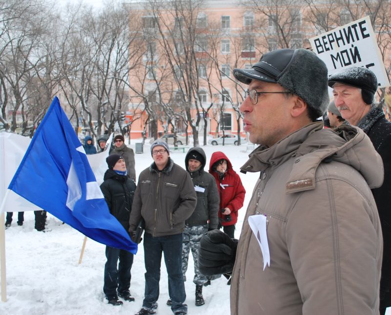 Комсомольск-на-Амуре,  центр города, 24.12.2011 г., 15.30.  