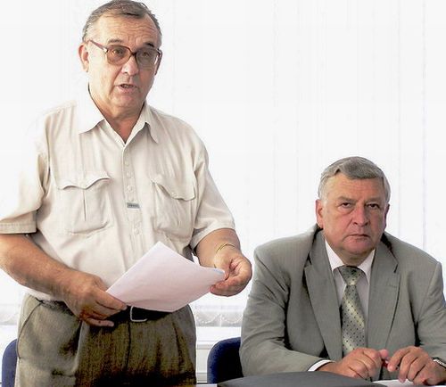 В.Кныш и А. Куваев (слева направо)