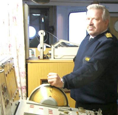 Капитан теплохода «Челябинск» Анатолий Клементьев ходит в моря уже 27 лет