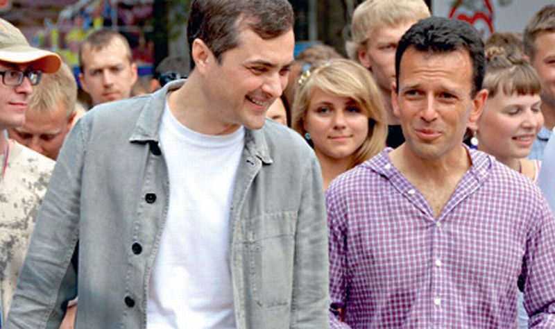 Создание «Наших» стало неудачным проектом Суркова (с лидером «Наших» Василием Якеменко)