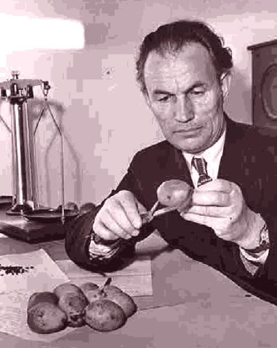 А. В. Болоняев за своим рабочим столом. Фото начала 1970-х годов.