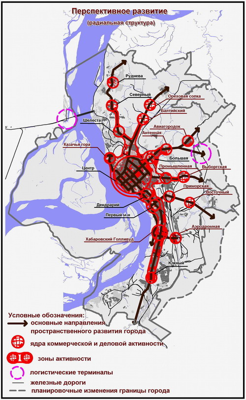 Карта Хабаровского Голливуда