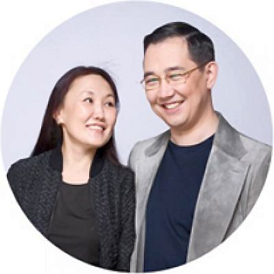 Айсен Николаев с супругой