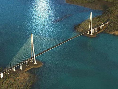 Мост на о. Русский