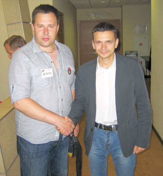 Д. Ковальчук и И. Яшин