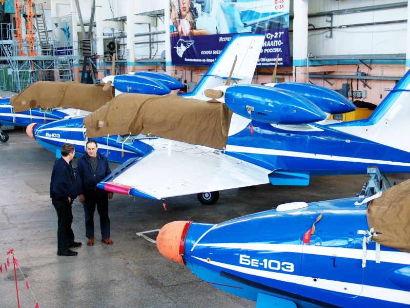 Бе-103 оставался несколько лет в предпродажном состоянии